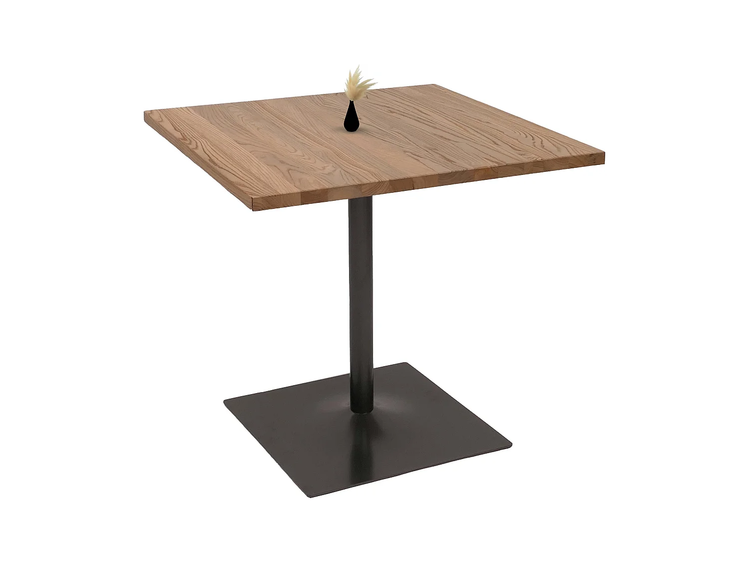 Table de bistrot MCW-H10,  brun clair