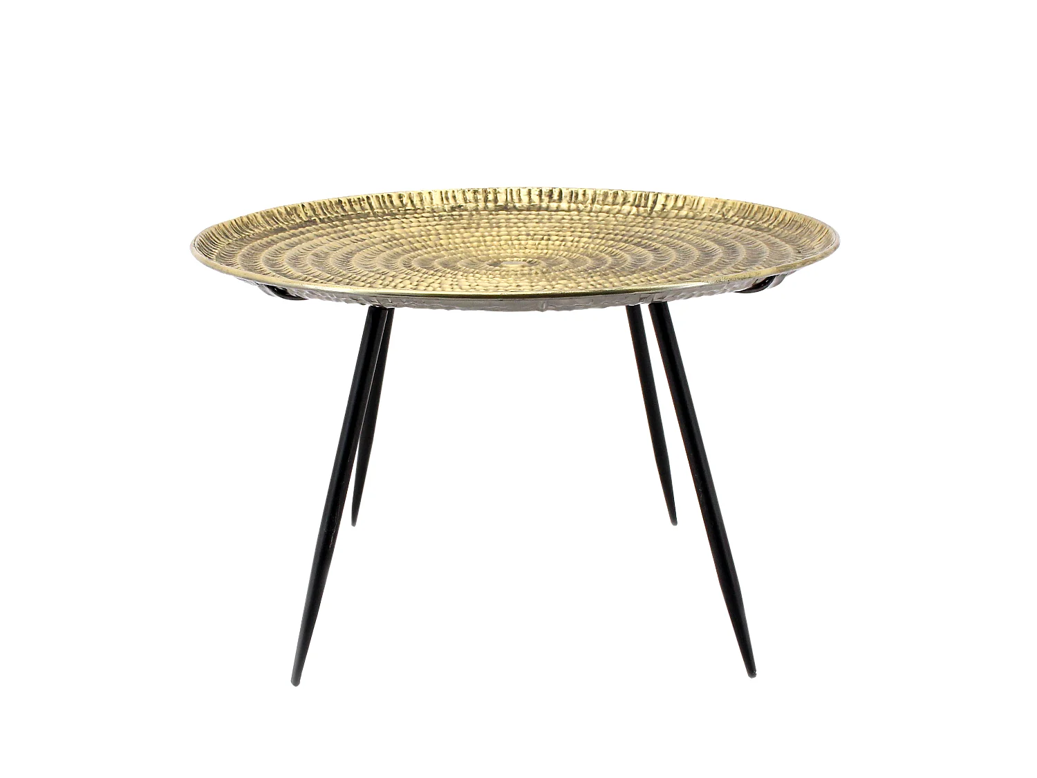 Selette métal doré 70x44cm