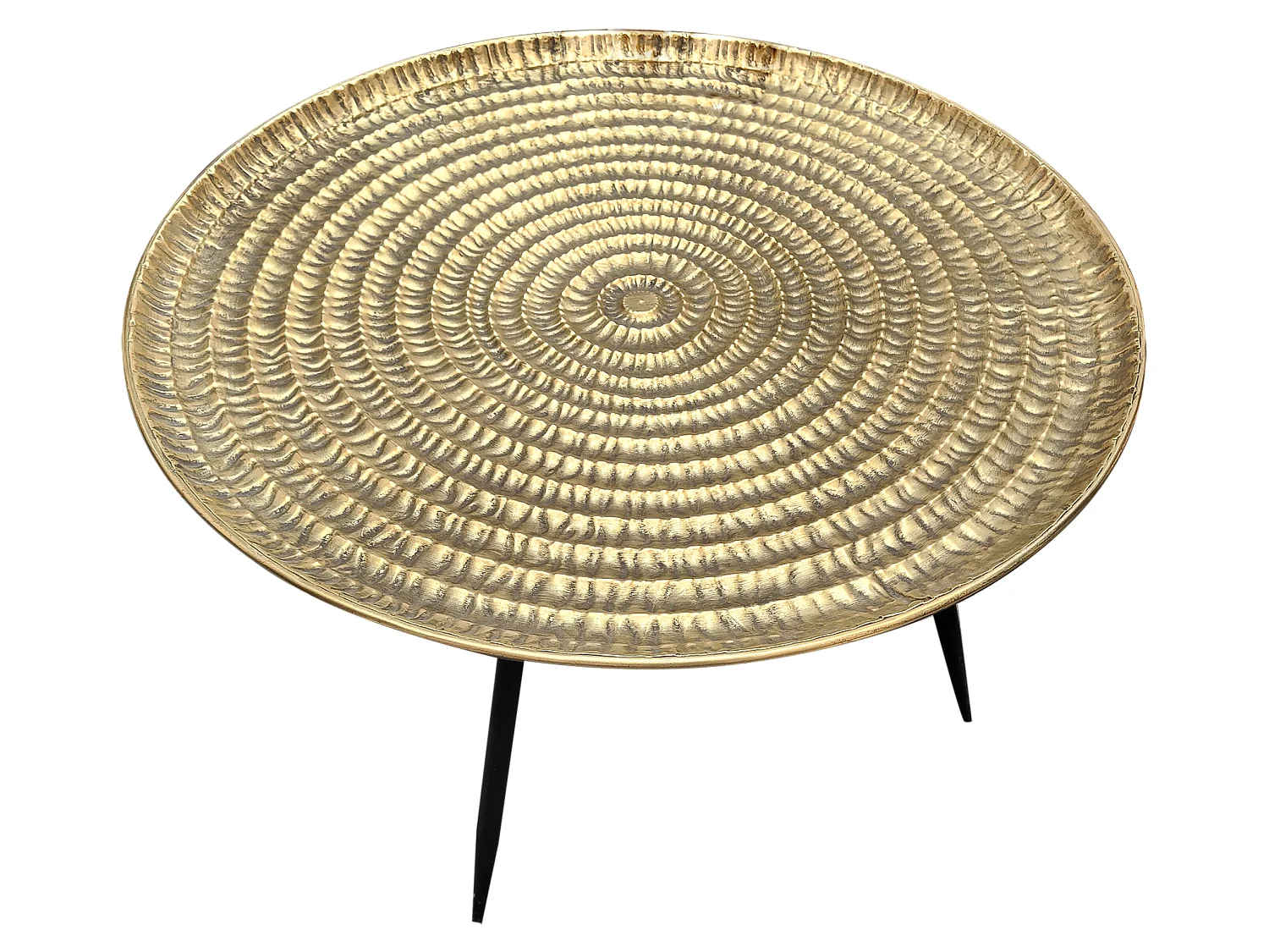 Selette métal doré 70x44cm