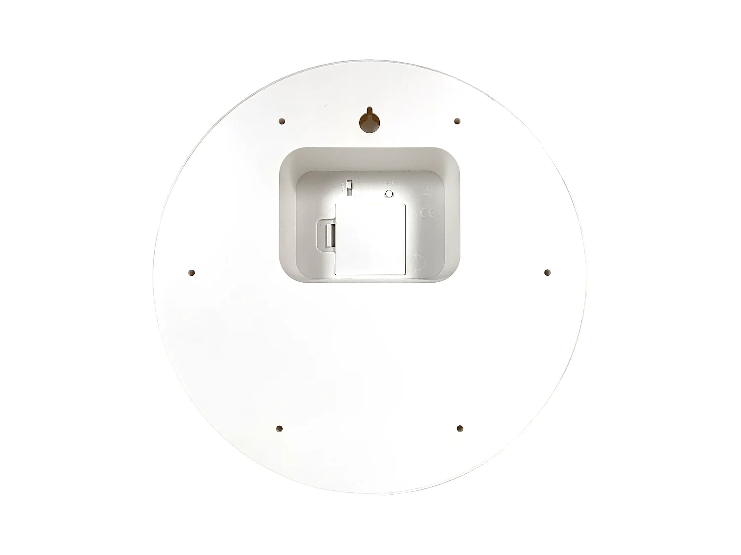 Horloge coucou rond blanc 30cm