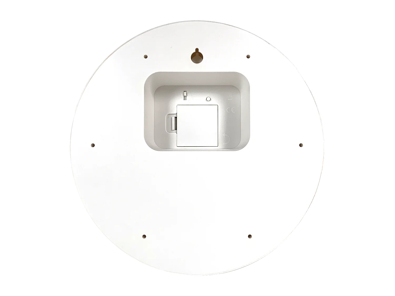 Horloge coucou rond blanc 30cm