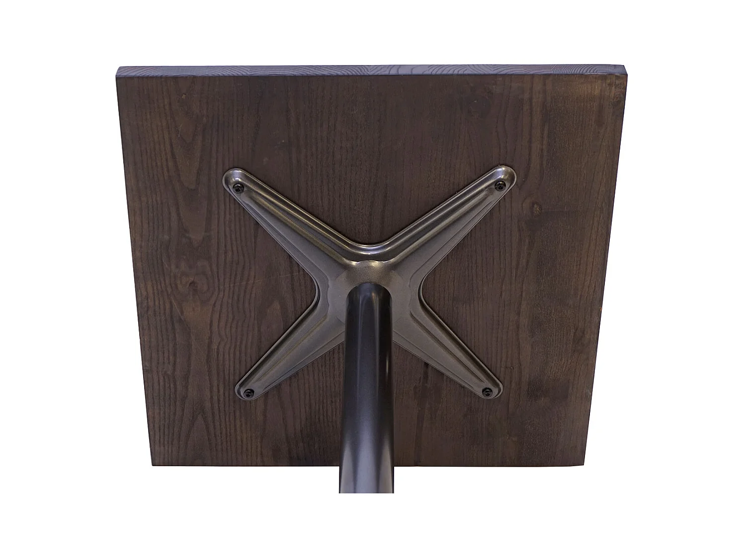 Table de bistrot MCW-H10,  brun foncé