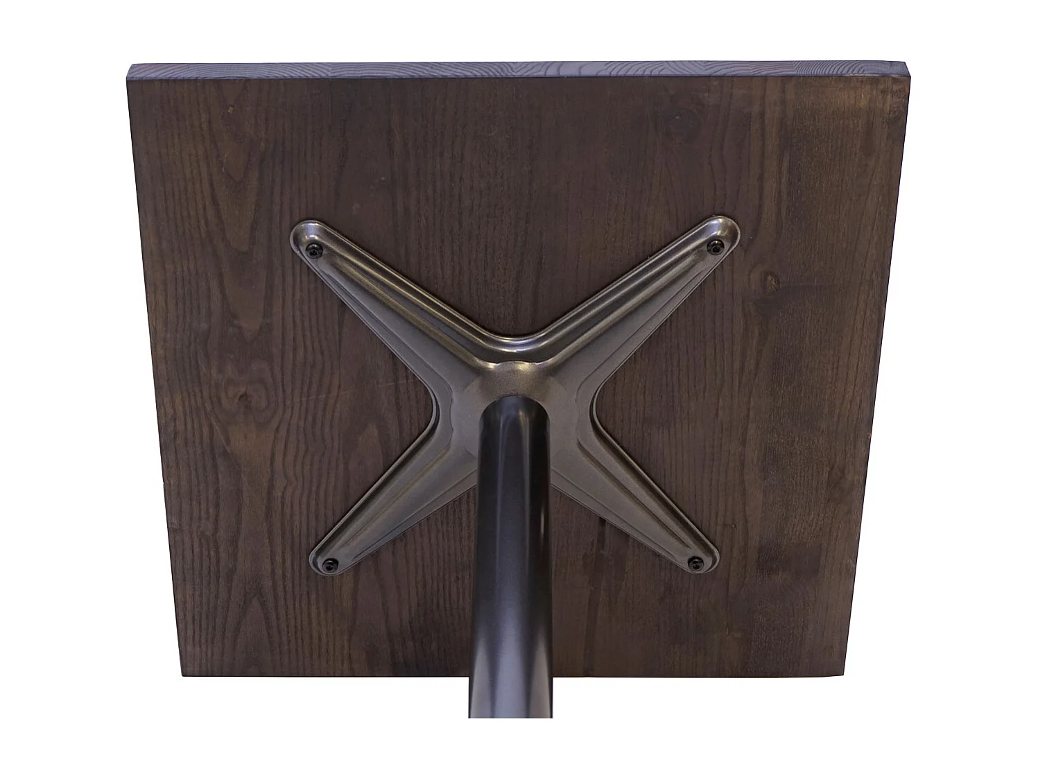 Table de bistrot MCW-H10,  brun foncé