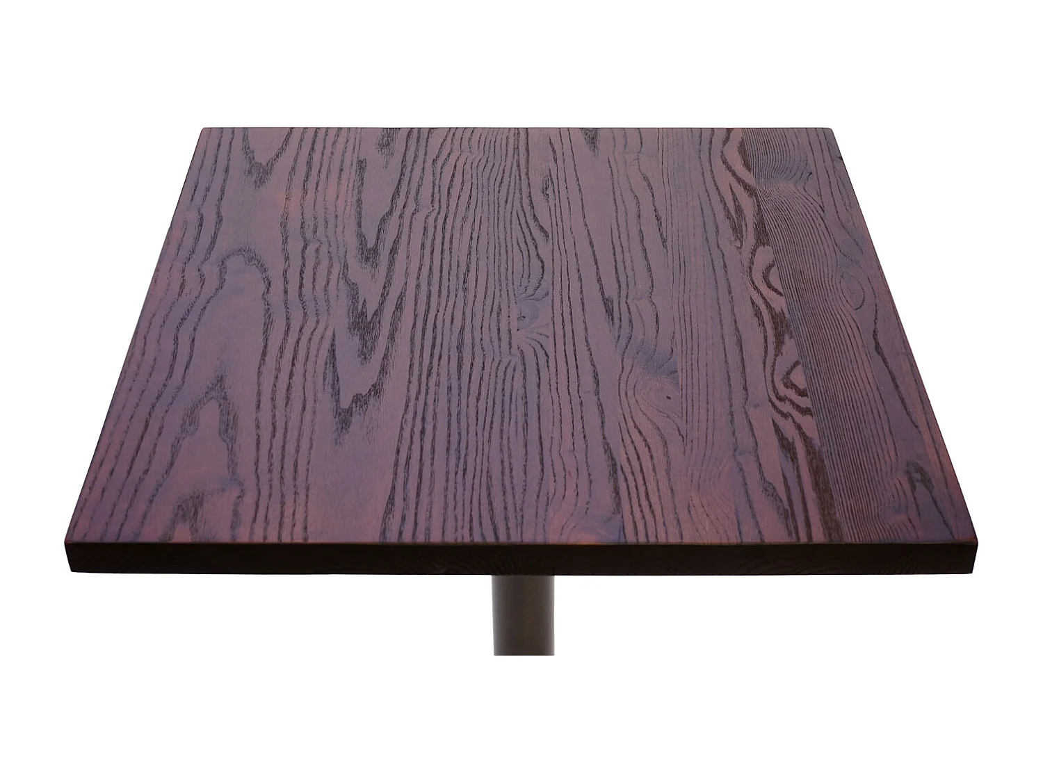 Table de bistrot MCW-H10,  brun foncé