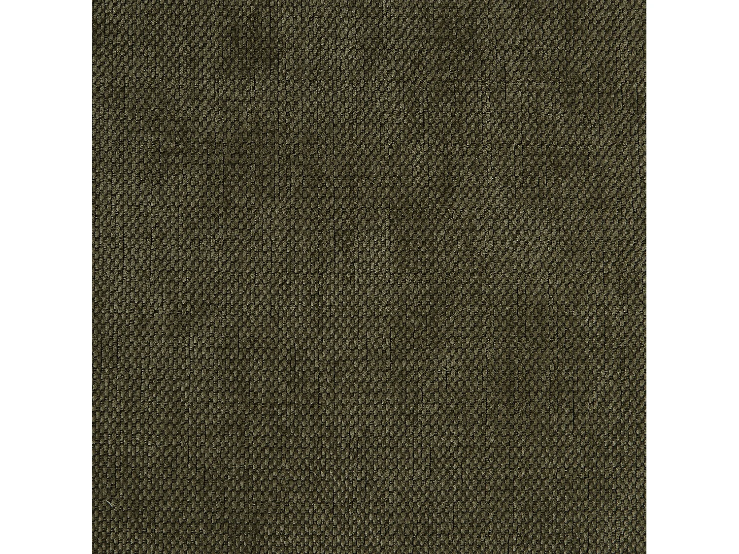 Canapé d'angle droite 3 places tissu kaki 2 coussins carrés L 230 x P 145 x H 70 cm - Lester