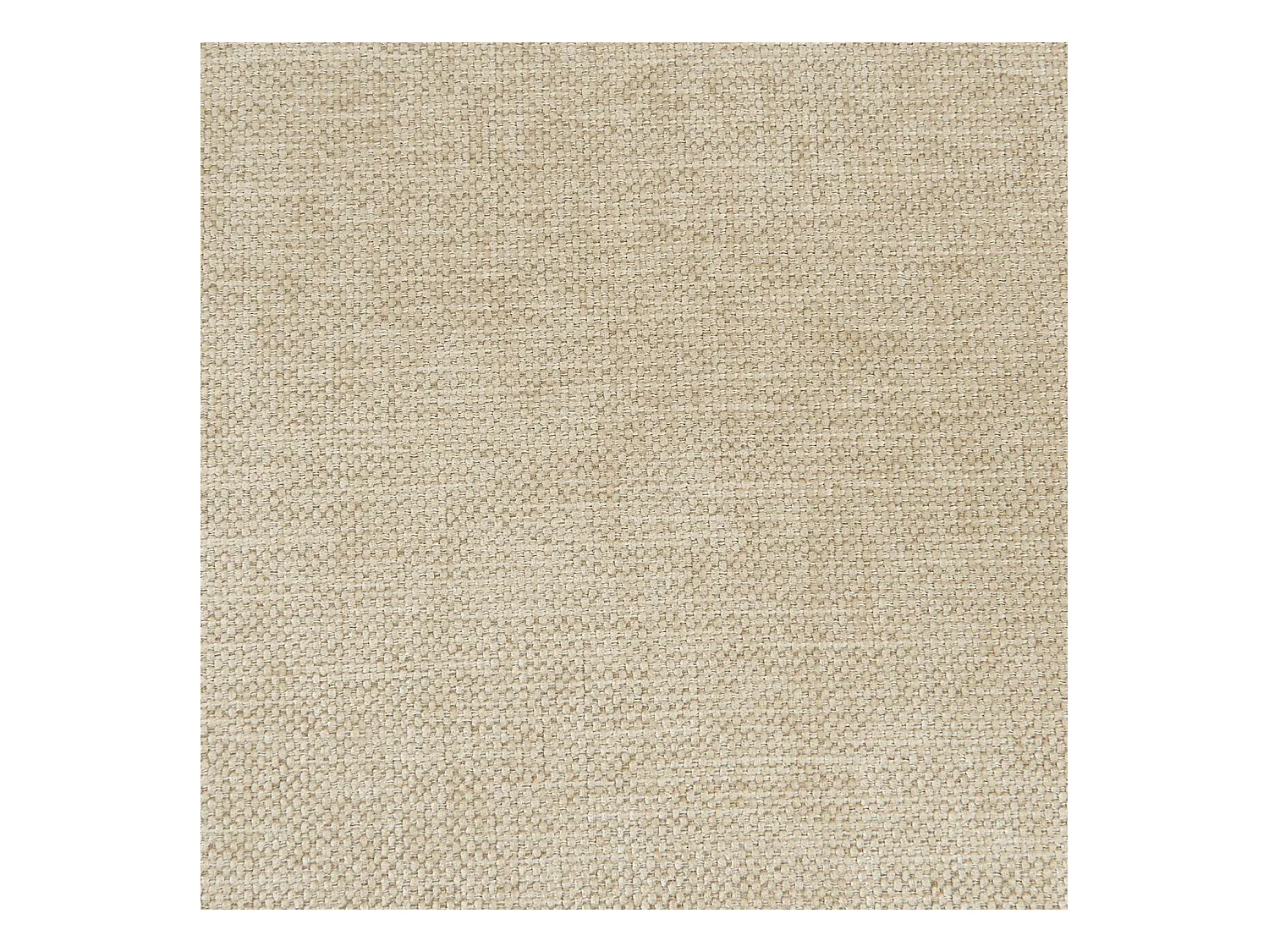 Sofá desenfundable de tela lisa de 2 plazas beige