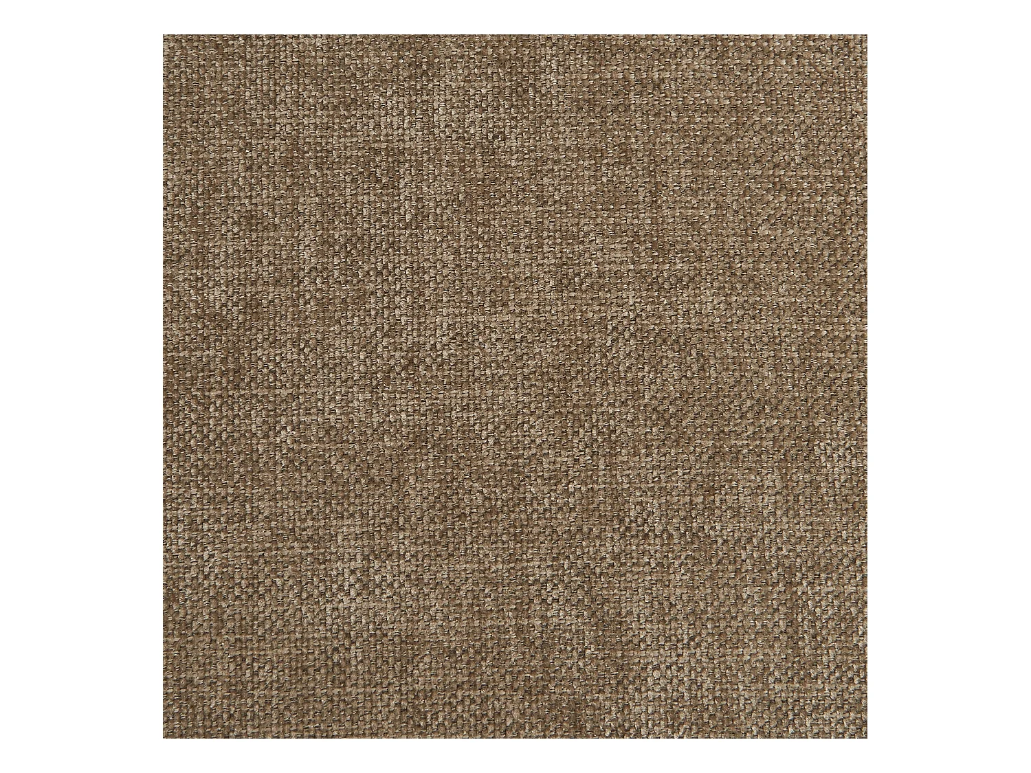 Sofá desenfundable de tela lisa de 2 plazas pardo