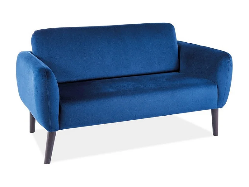 Sofa ELSA VELVET granatowa dwuosobowa