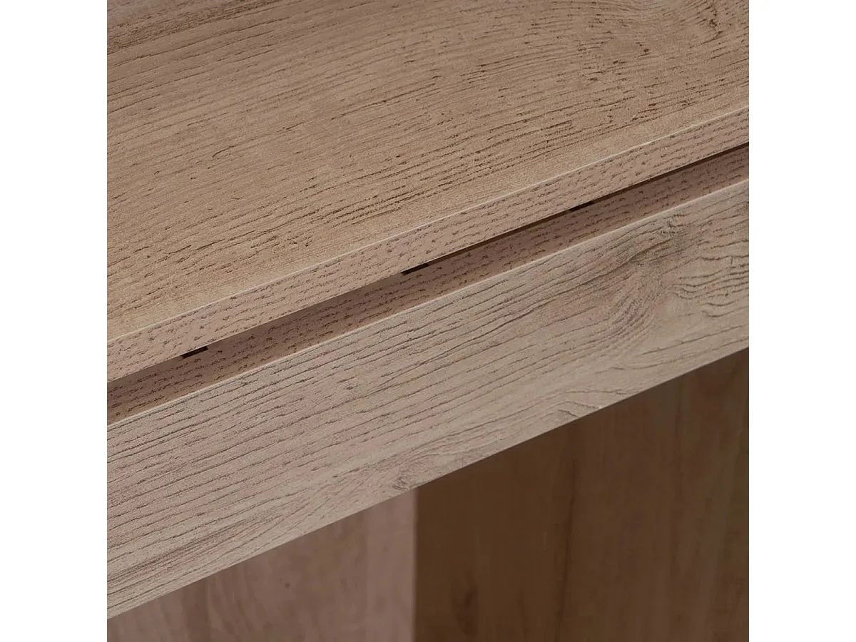Colonne de dressing en bois avec penderie et tiroir en bois coloris bois Naturel - Longueur 60  x Profondeur 45 x Hauteur 180  cm