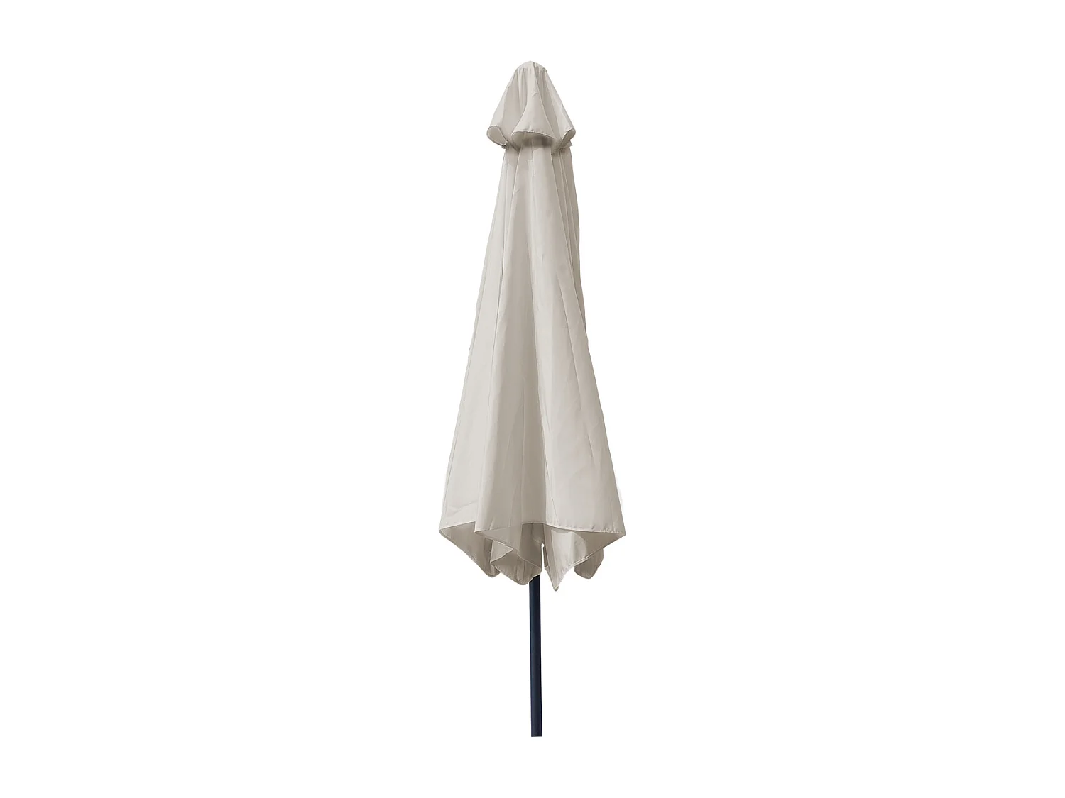Parasol droit rectangulaire coloris Beige 180gr Protection UV50+ - Longueur 300 x Largeur 200 x Hauteur 245 cm