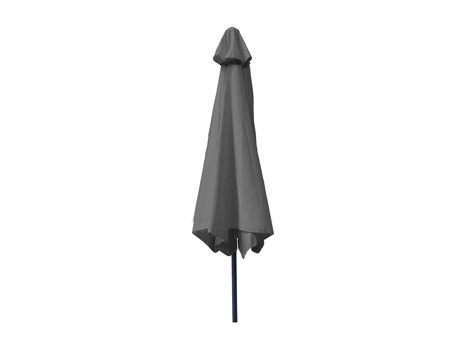 Parasol droit rectangulaire coloris Anthracite 180gr Protection UV50+ - Longueur 300 x Largeur 200 x Hauteur 245 cm