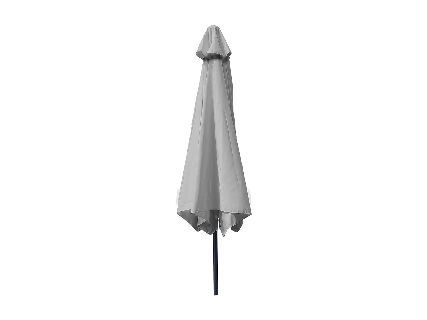 Parasol droit rectangulaire GRIS 180gr Protection UV50+ - Longueur 300 x Largeur 200 x Hauteur 245 cm