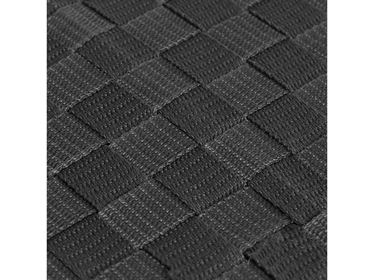 Set de 3 coffres paniers de rangement avec couvercle coloris gris