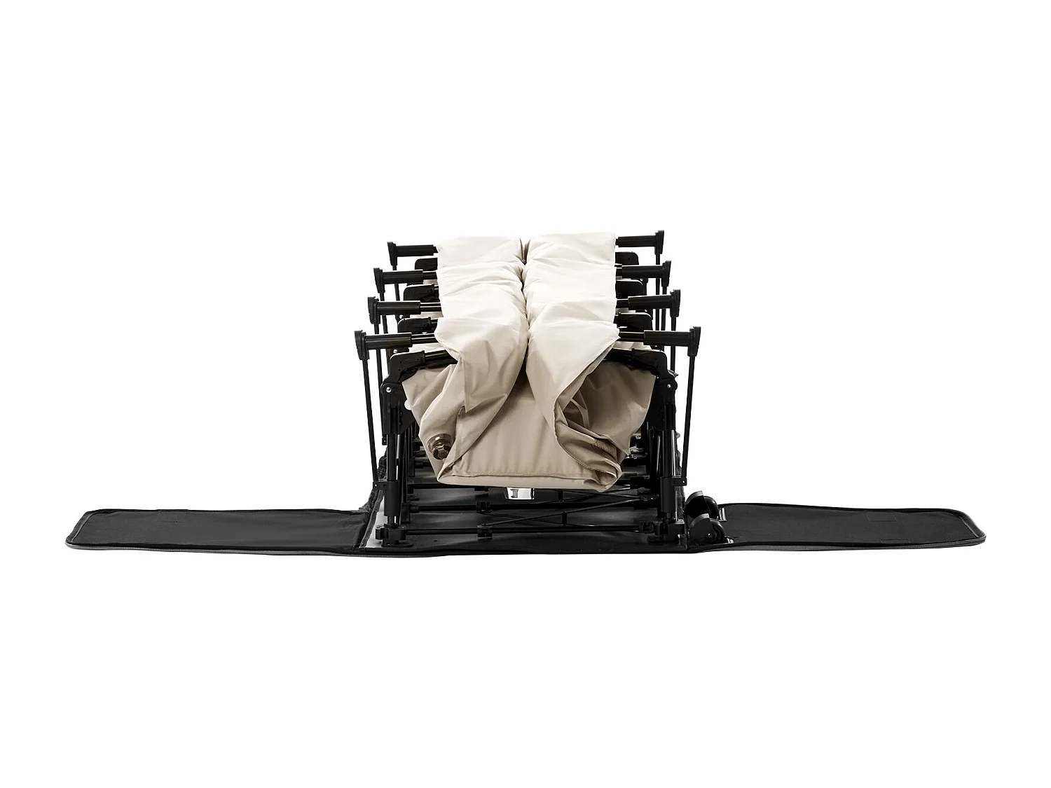 Matelas Gonflable SucceBuy pour 1 Personne avec Cadre et Pompe, Lit de Camping Gonflable de 136 kg