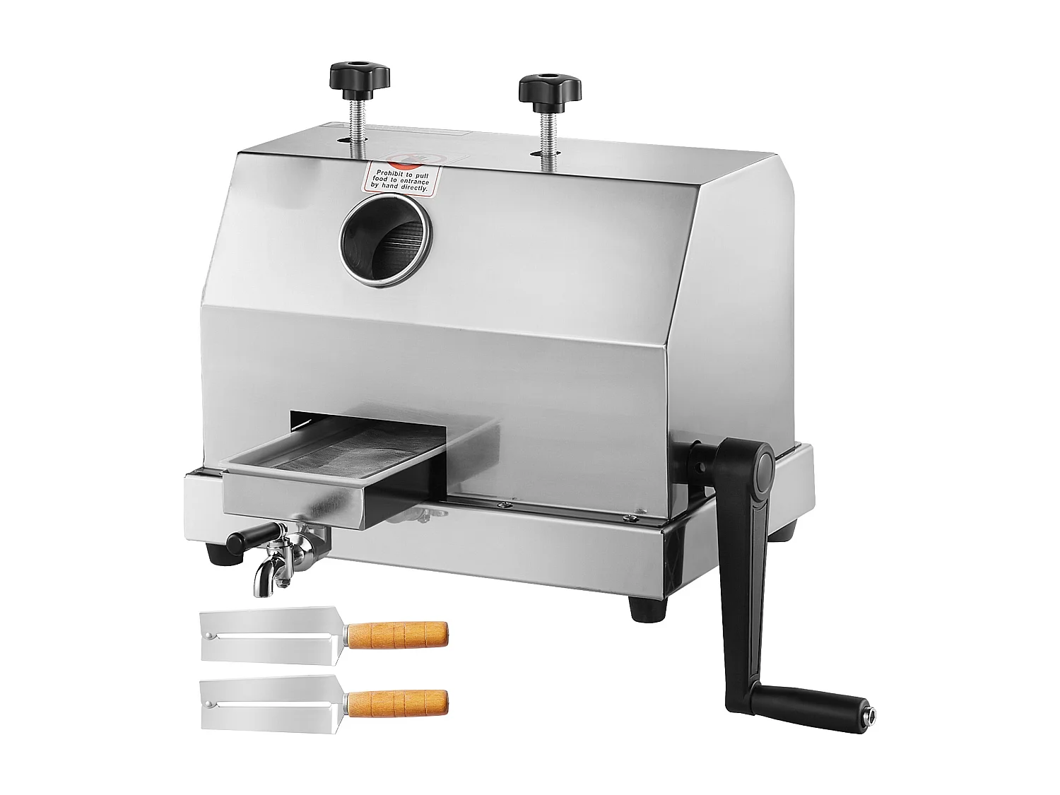 Extracteur de Jus de Canne à Sucre SucceBuy, Capacité de 50kg/h, 3 Rouleaux, Extracteur de Jus Manuel