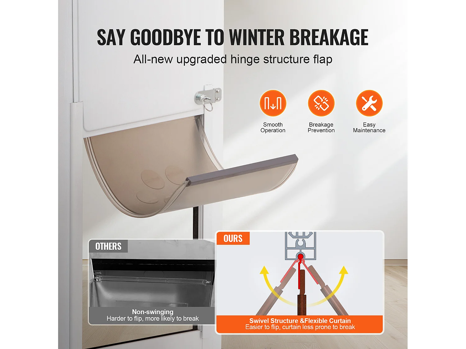 Porte Coulissante en Verre pour Chien SucceBuy, Hauteur Réglable de 1927 - 2049 mm, M