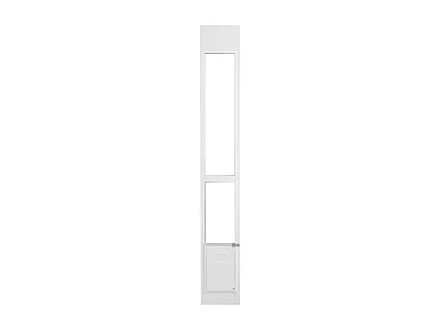 Porte Coulissante en Verre pour Chien SucceBuy, Hauteur Réglable de 1927 - 2049 mm, M