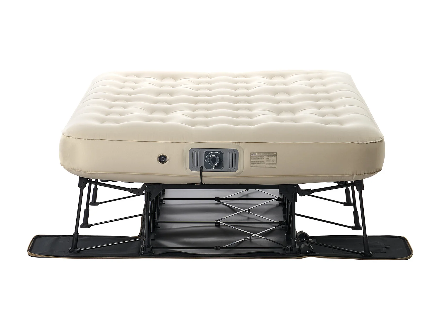 Aufblasbare Matratze SucceBuy für 2 Person mit Rahmen und Pumpe, Aufblasbares Campingbett mit einer Tragkraft von