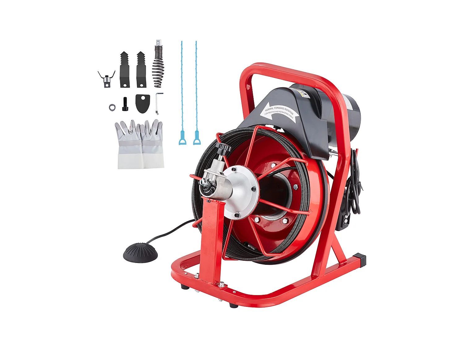 Abflussreinigungsmaschine, SucceBuy Abflussreinigungsmaschine 15 m × 0.95 cm Automatische Stromversorgung