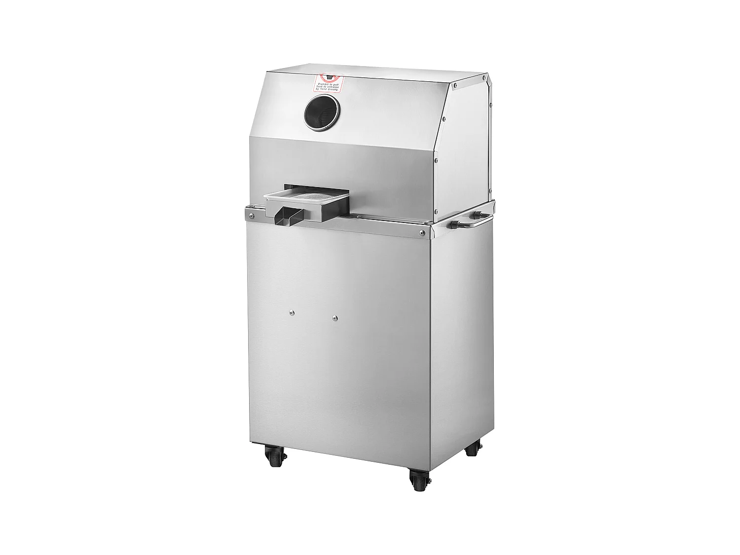 Extracteur de Jus de Canne à Sucre électrique SucceBuy 800 W, Rendement de 300kg/h, 4 Rouleaux, Grand 6.1cm