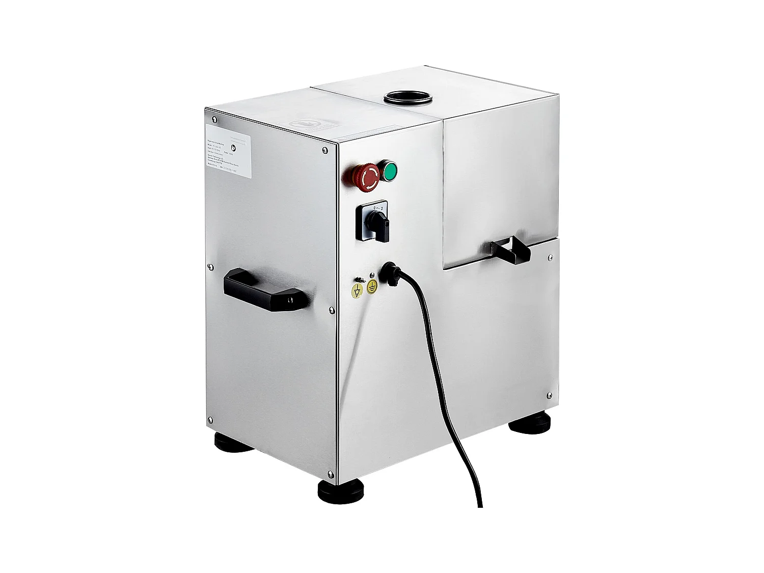 Extracteur de Jus de Canne à Sucre électrique SucceBuy 800 W, Rendement de 300kg/h, 4 Rouleaux, Grand 6.1cm