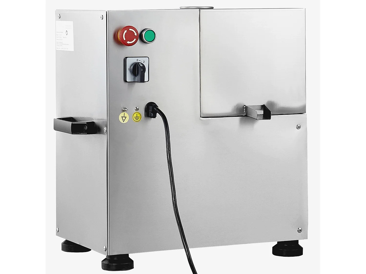 Extracteur de Jus de Canne à Sucre électrique SucceBuy 800 W, Rendement de 300kg/h, 4 Rouleaux, Grand 6.1cm