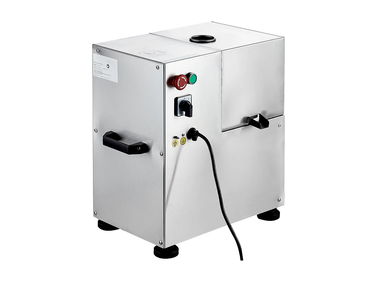 Extracteur de Jus de Canne à Sucre électrique SucceBuy 800 W, Rendement de 300kg/h, 4 Rouleaux, Grand 6.1cm