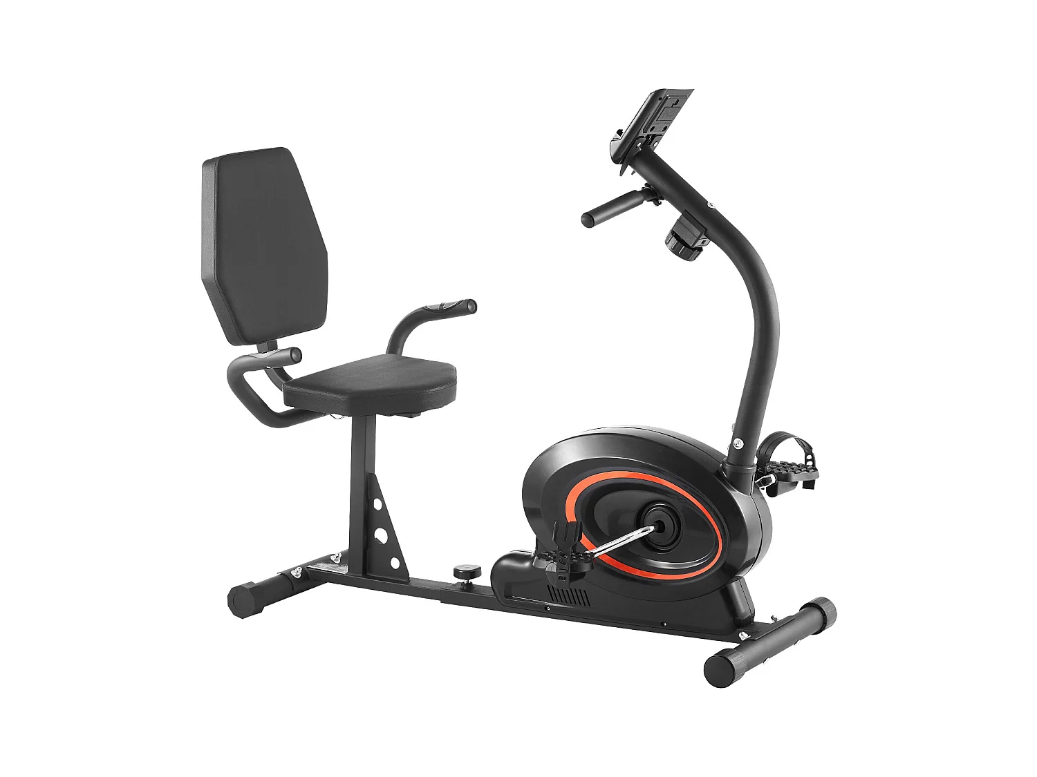 Vélo d'Appartement, SucceBuy Vélo d'Exercice Couché Adulte Senior Fit Vélo Stationnaire à Résistance Magnétique