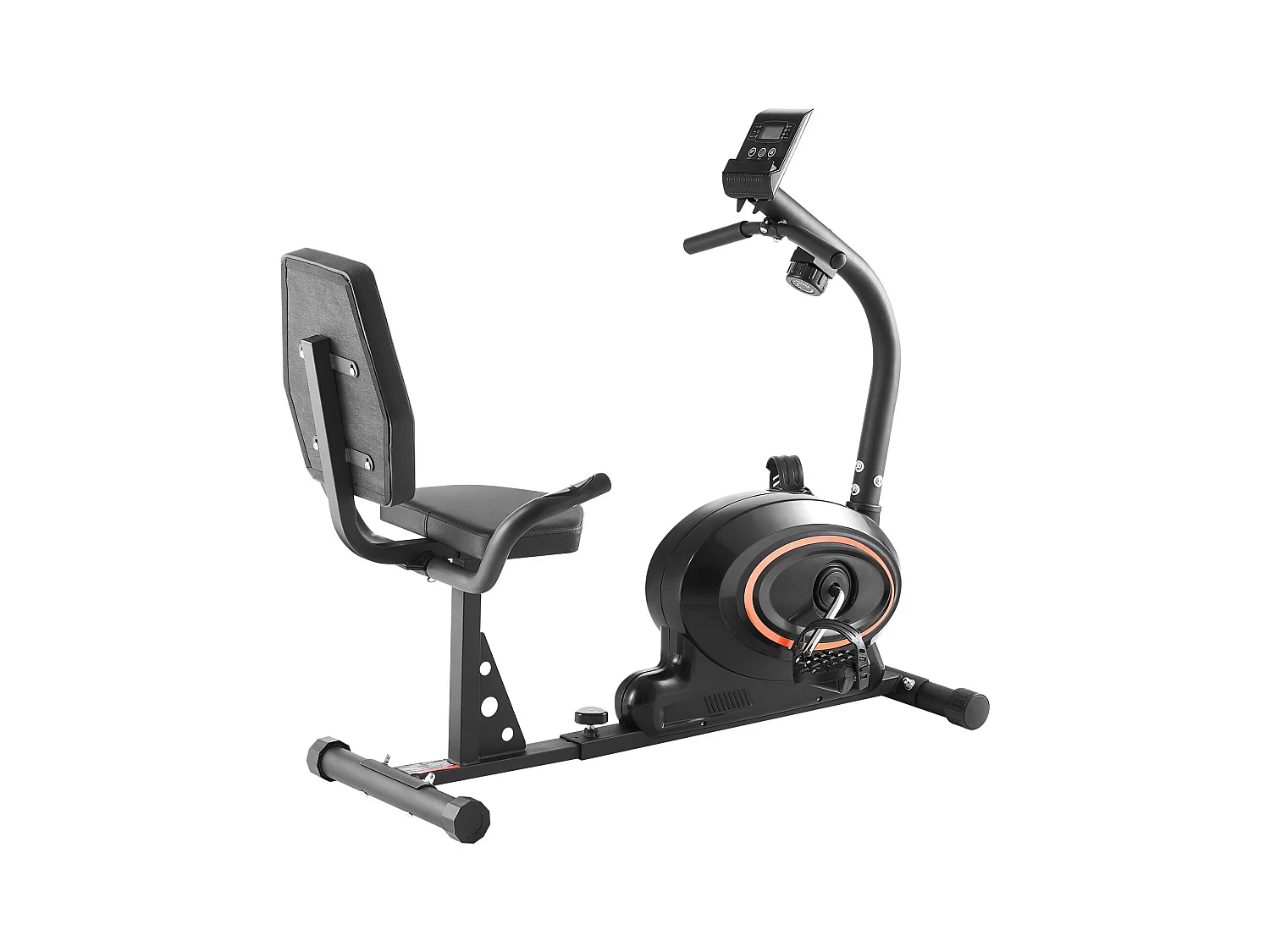 Vélo d'Appartement, SucceBuy Vélo d'Exercice Couché Adulte Senior Fit Vélo Stationnaire à Résistance Magnétique