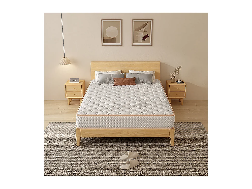 Matelas en Mousse 160x200cm, Épaisseur 18cm, Matelas Mousse