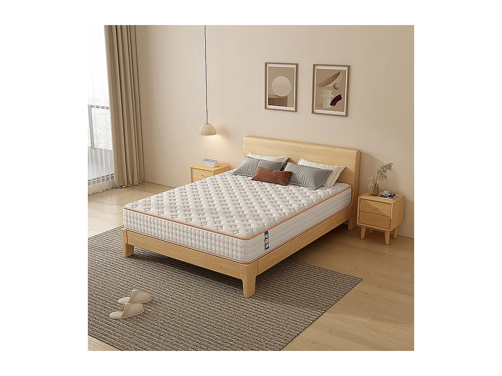 Matelas en Mousse 160x200cm, Épaisseur 18cm, Matelas Mousse