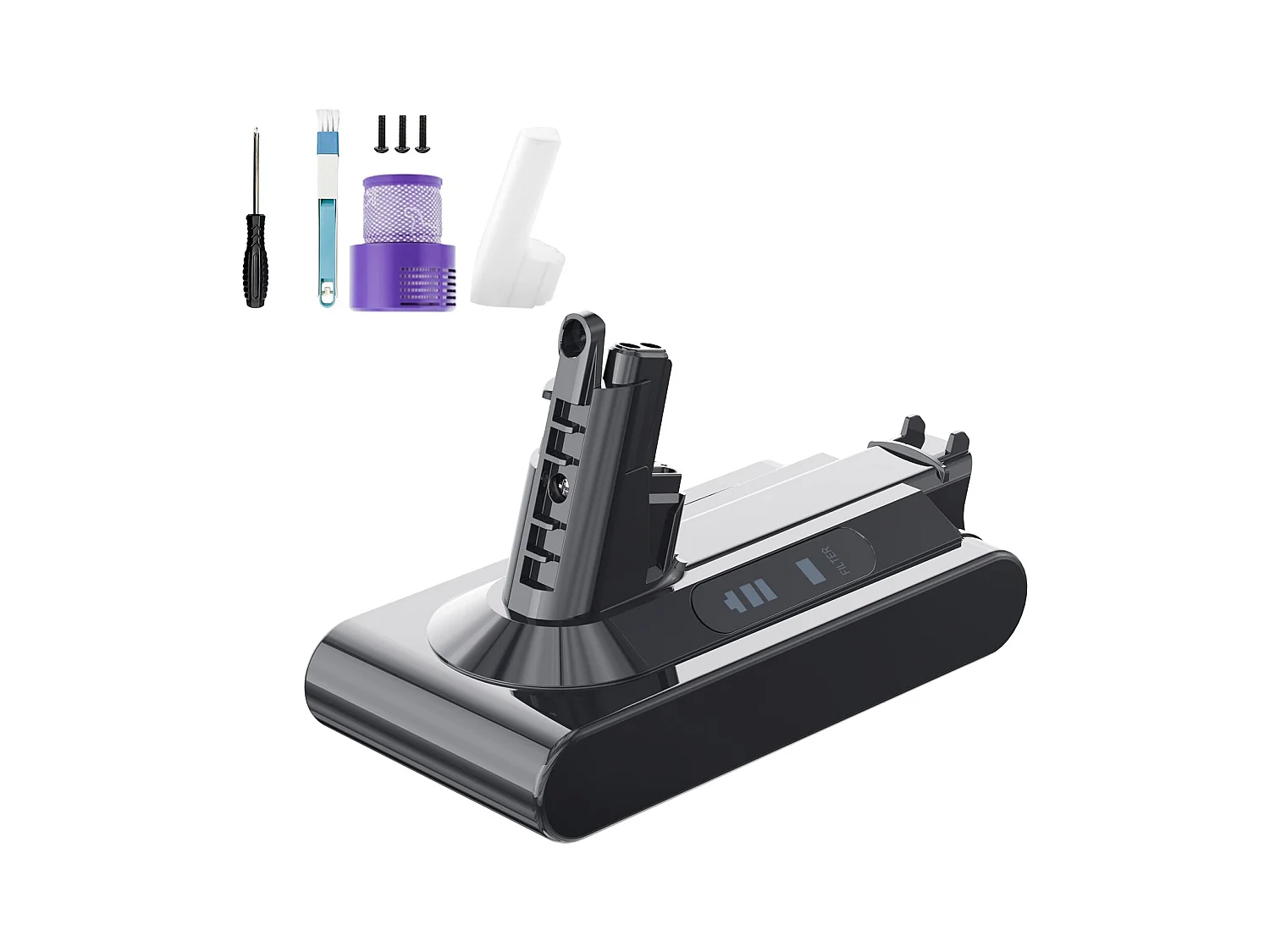 Batterie pour Dyson Aspirateurs V10 SV12, 3900mAh