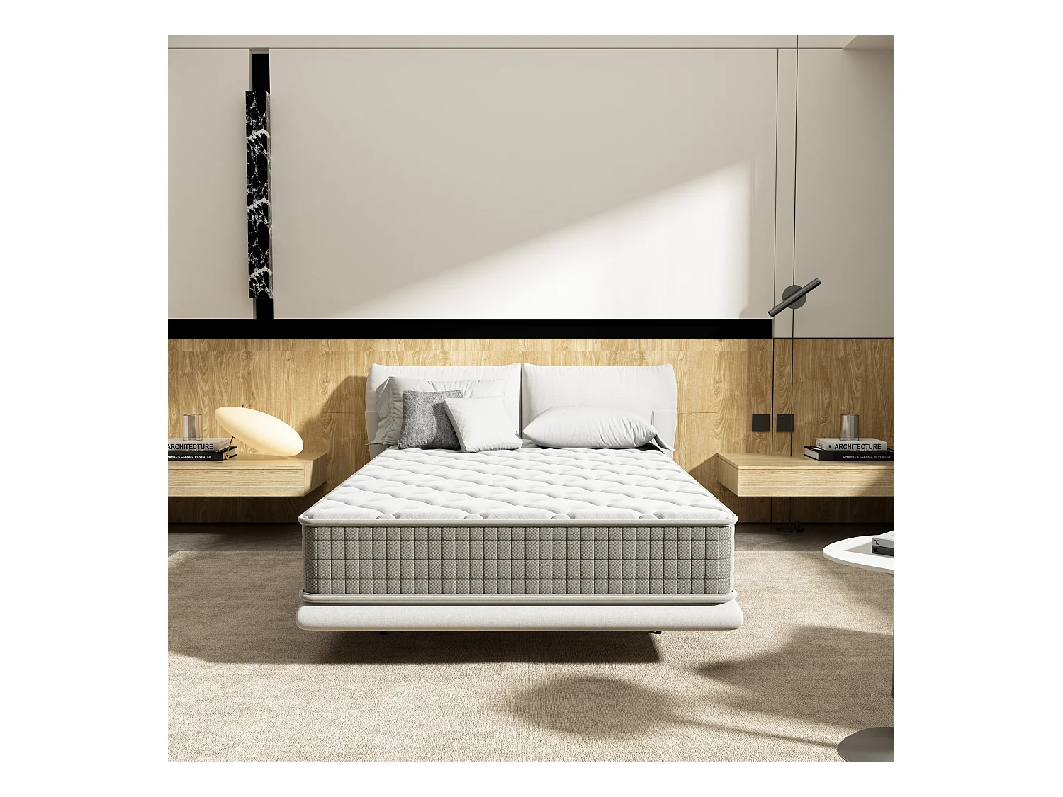 Matelas en mousse de 80x190 cm - 25 cm de hauteur