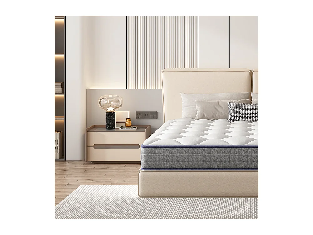 Matelas Ressorts 160x200cm, 20 cm Épaisseur