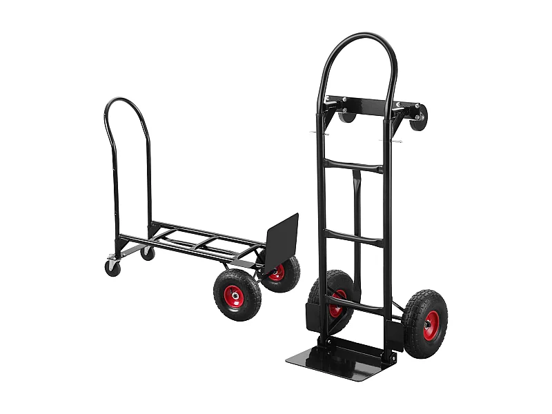 Chariot Pliable 2 en 1 Multifonction, Chariot à Plateforme,Capacité de Charge de 250 kg