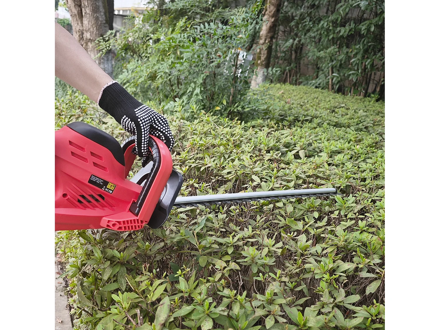 Taille-haie électrique 710 W, longueur de lame 610 mm, 1800 tr/min