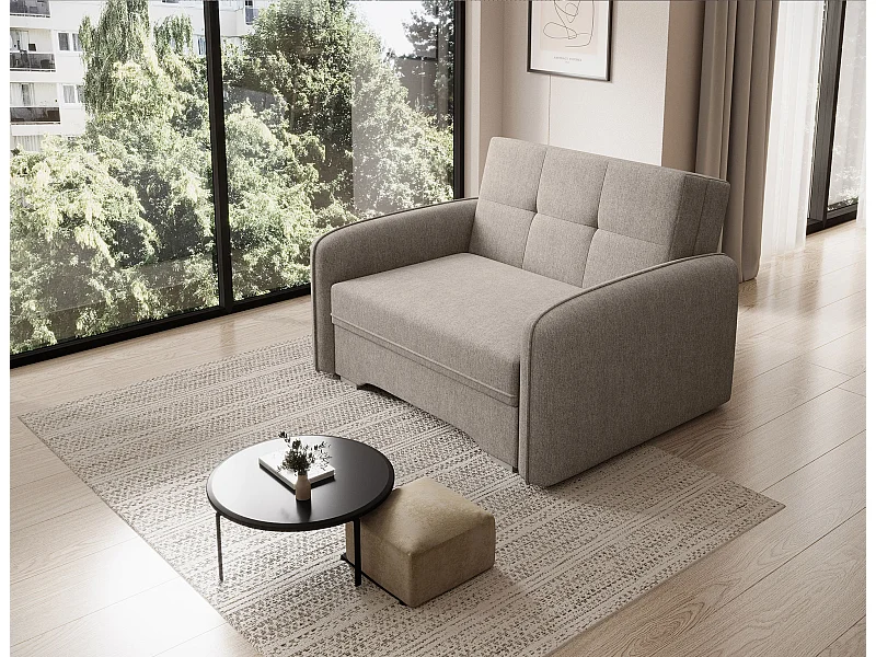 1 Pers. Couch Solo/Stoffbezug/Beige