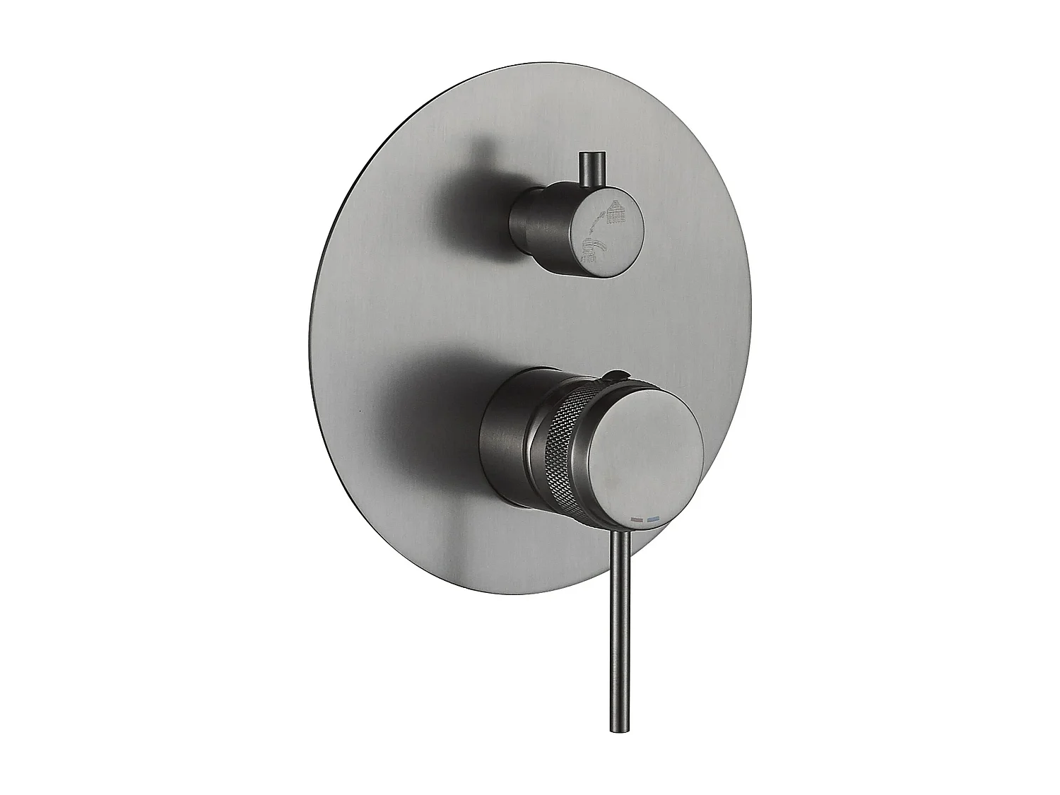 Kit De Douche Encastré Rea Lungo Grip Titanium + Box