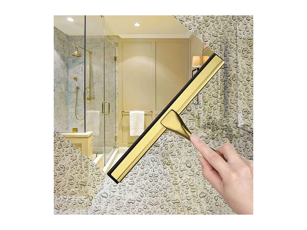 Duschabzieher Rea Yz-G04 Brush Gold