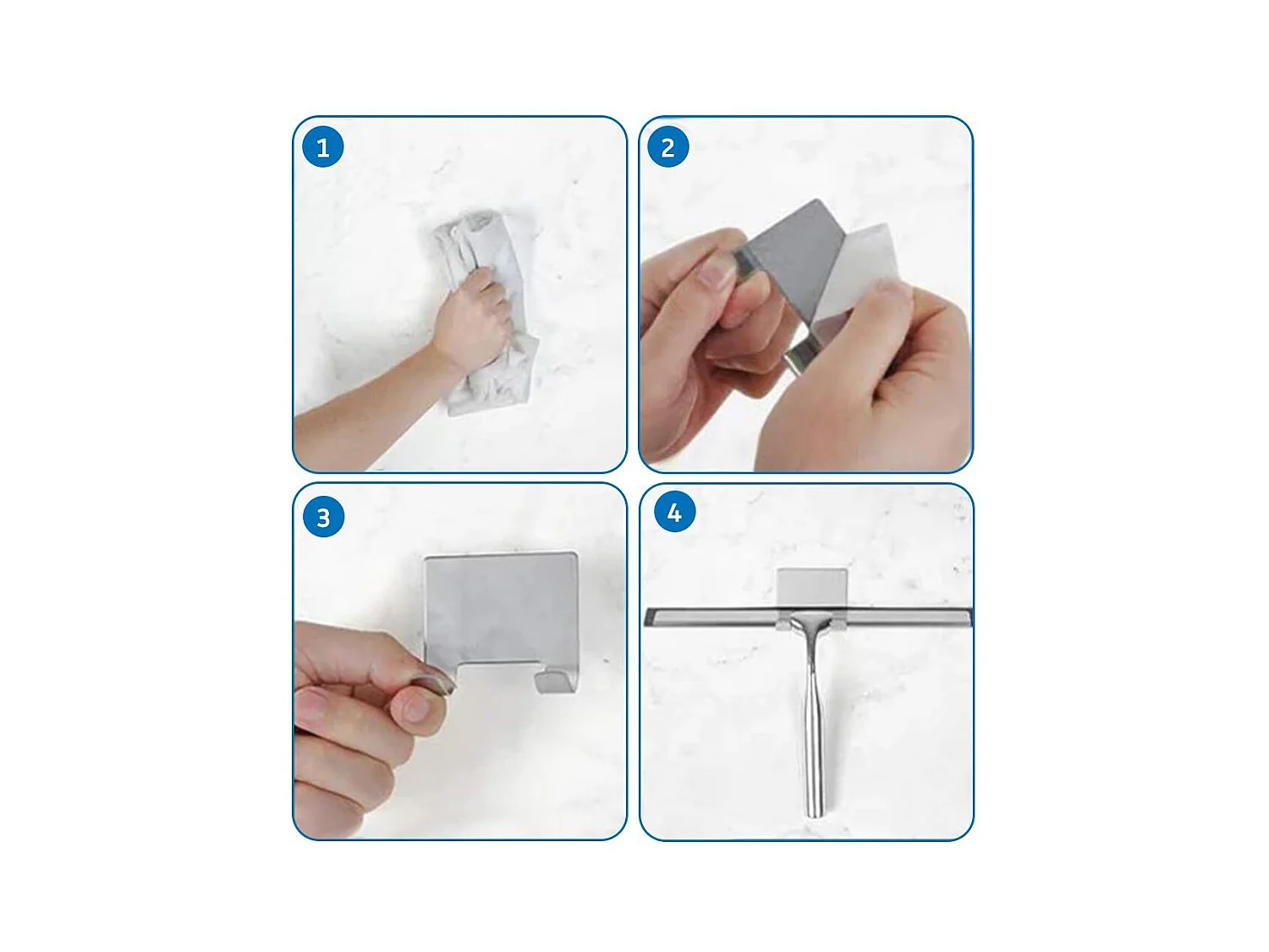 Duschabzieher Rea Yz-G04 Brush Gold