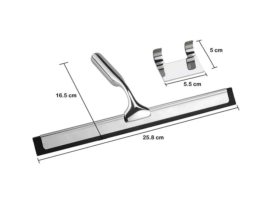 Duschabzieher Rea Yz-G04 Brush Gold