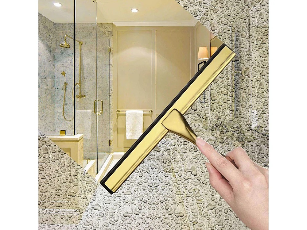 Raclette De Douche Rea Yz-G04 Brush Gold