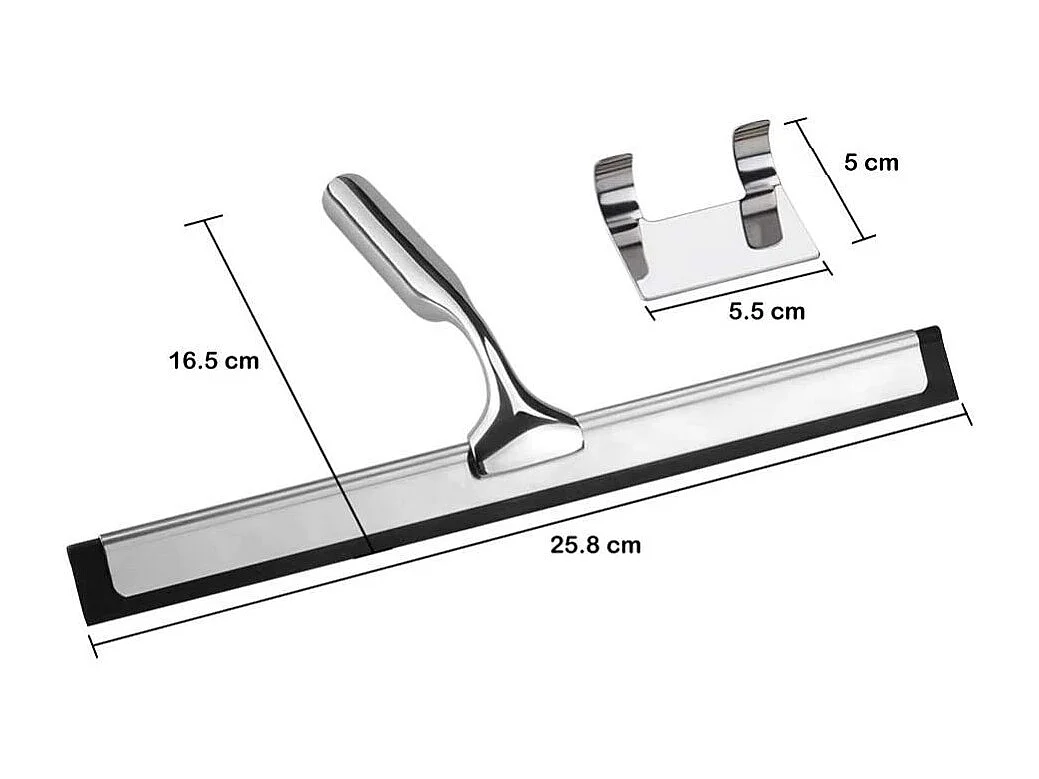 Raclette De Douche Rea Yz-G04 Brush Gold