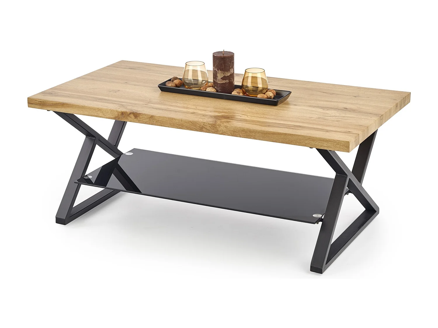 Tavolino da caffè Xena//MDF/marrone