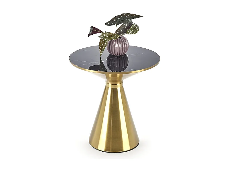 Couchtisch Tribeca/Marmoroptik/Schwarz