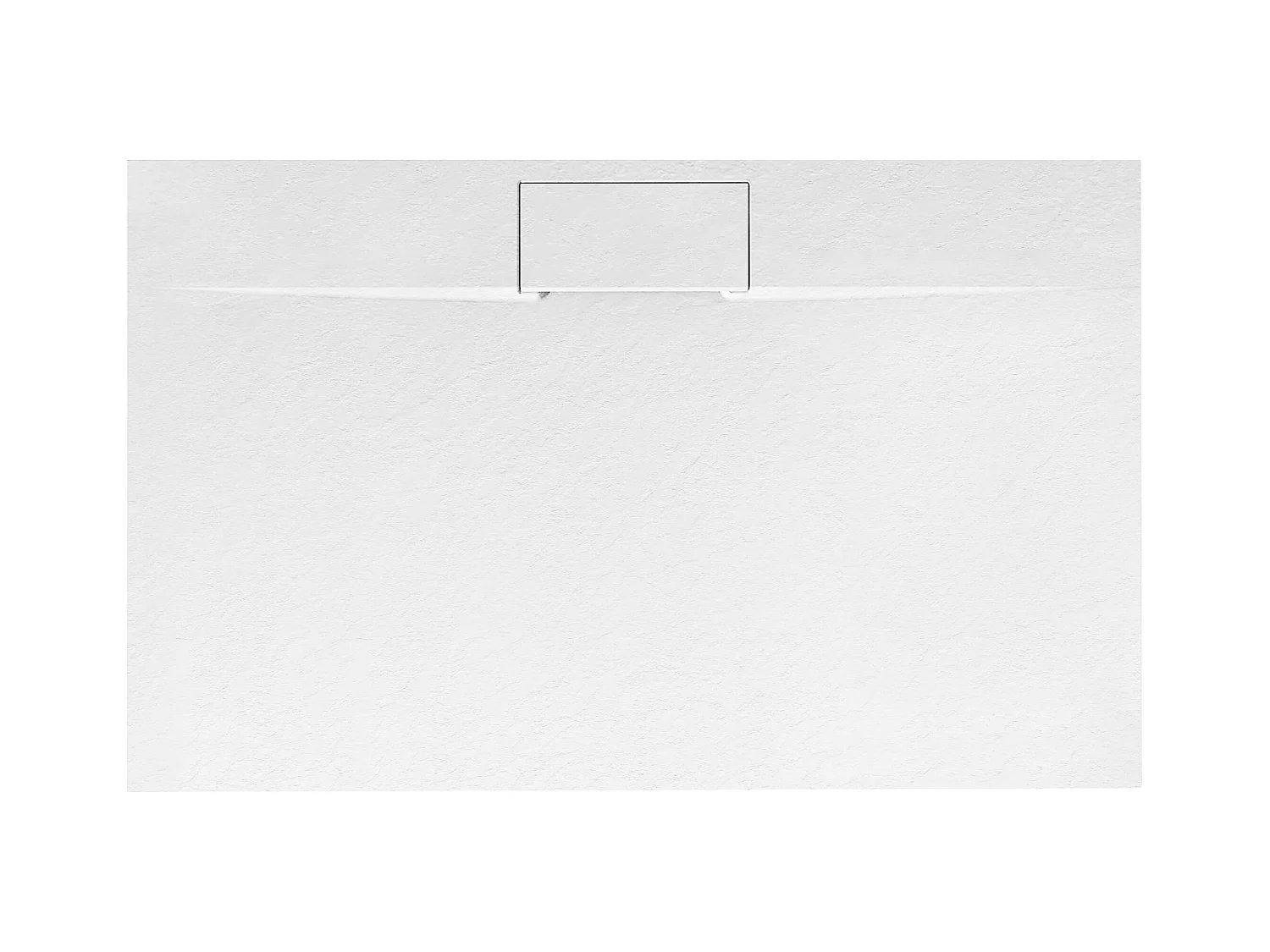 Receveur De Douche Rea Bazalt Long White 80X100