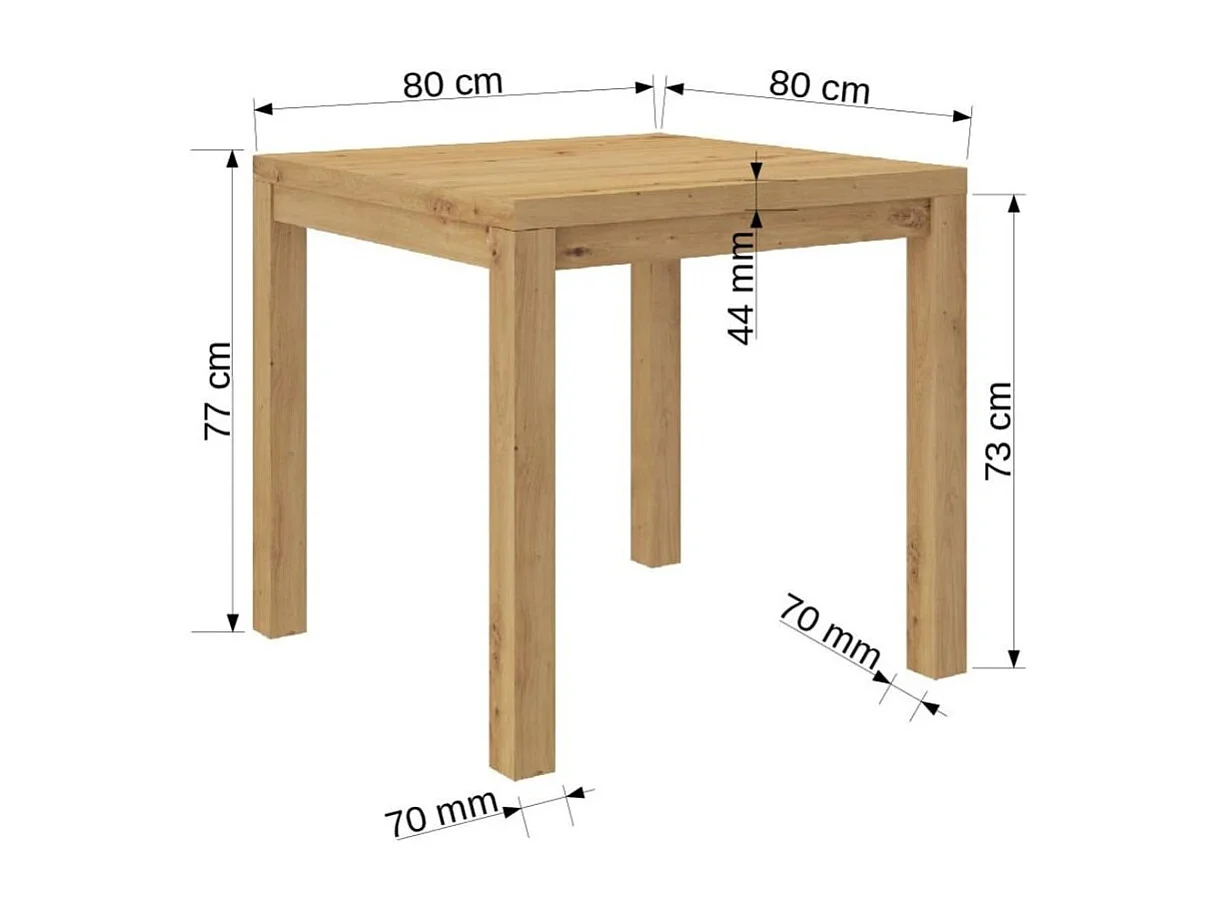 Table basse Rolf/Contreplaqué/noir/brun