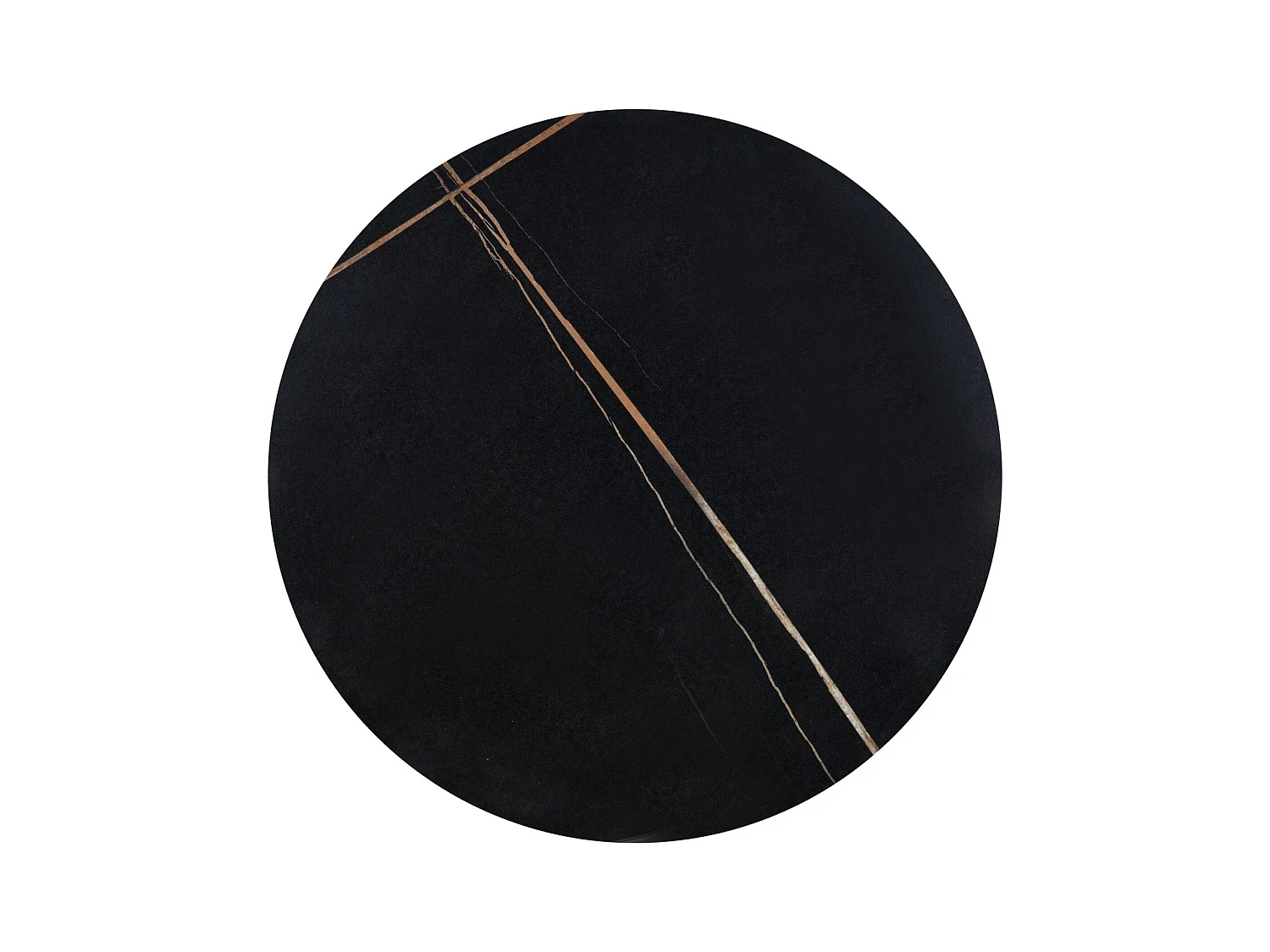 Tavolino da caffè Scalita/Ceramica/Metallo /nero