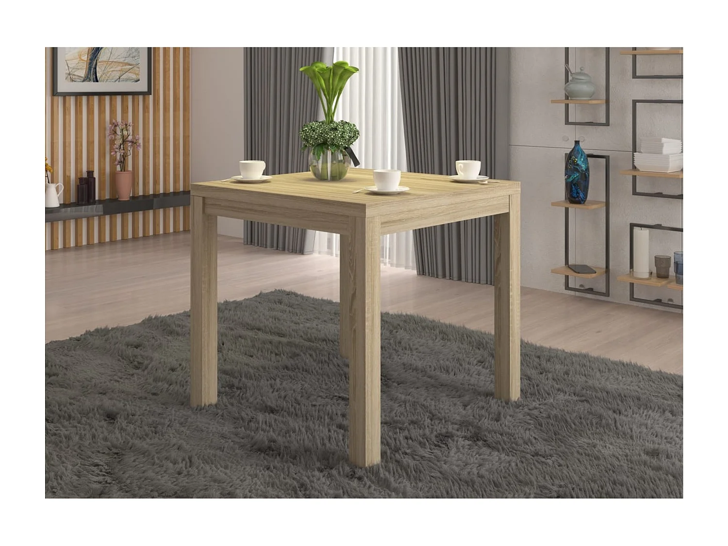 Couchtisch Rolf/Sperrholz/braun