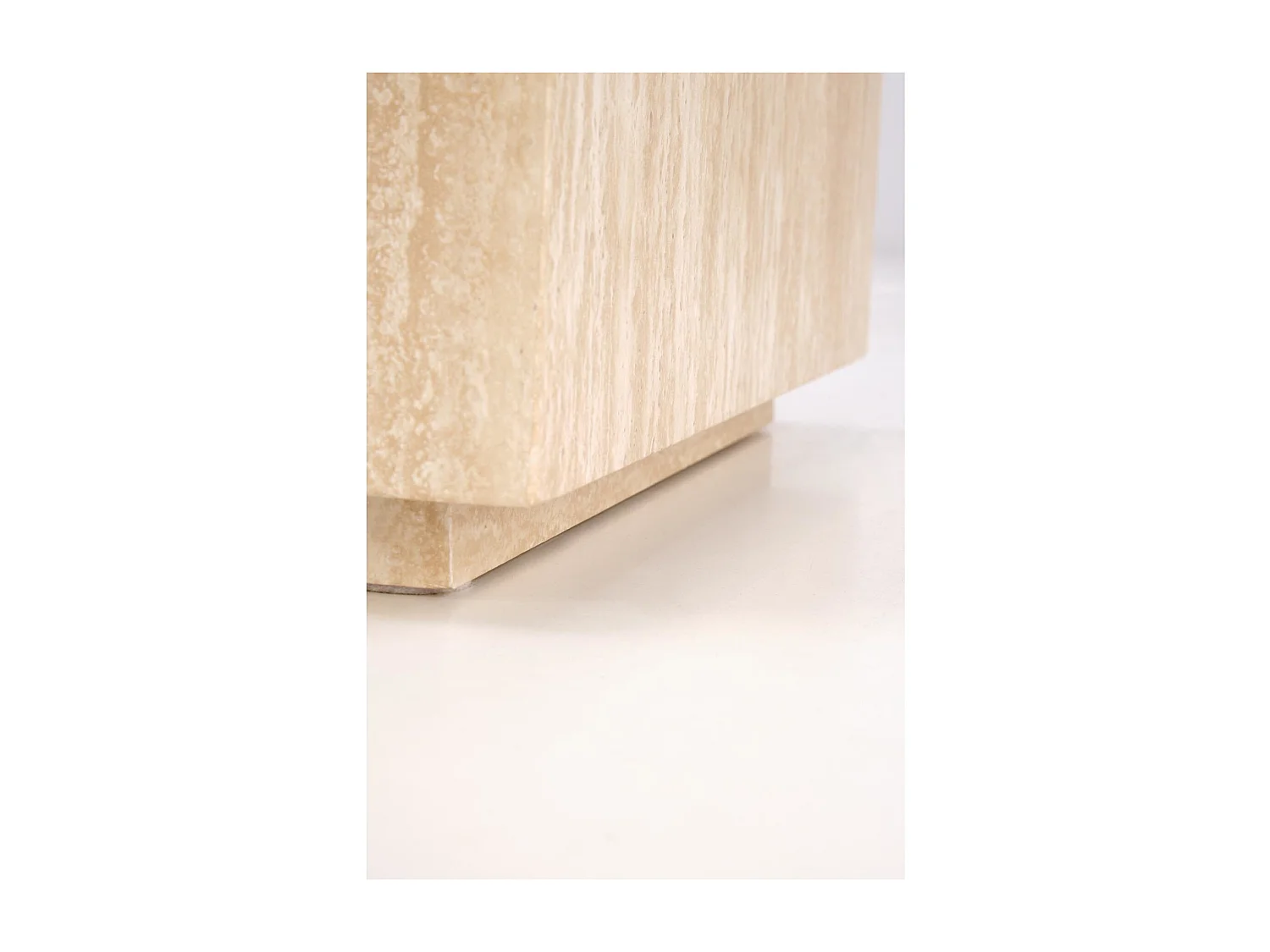 Couchtisch Travertino S/MDF/Rosa